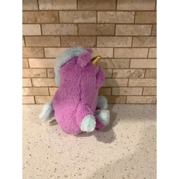 Animal Adventure Purple Unicorn Pony Sweet Sprout Plush b33 - Picture 2 of 5
